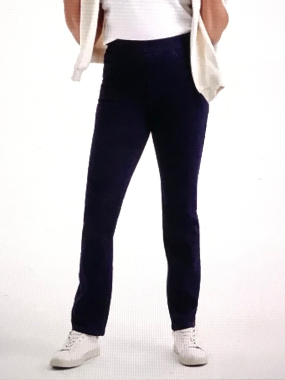 STYLE & CO. Straight Leg Jeans Black Cotton Blend Women’s Size Large NWOT